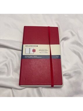 Moleskine Paper Tablet Dotted Notebook for Pen+ Smart Writing Set Red